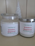 Grandma's Gingerbread 8oz Hand Poured Soy Candle